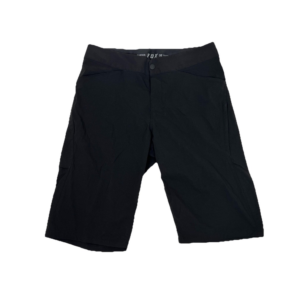 Fox Racing Shorts Mens 32 Black Ranger Mountain Biking Stretch MTB Adjustable